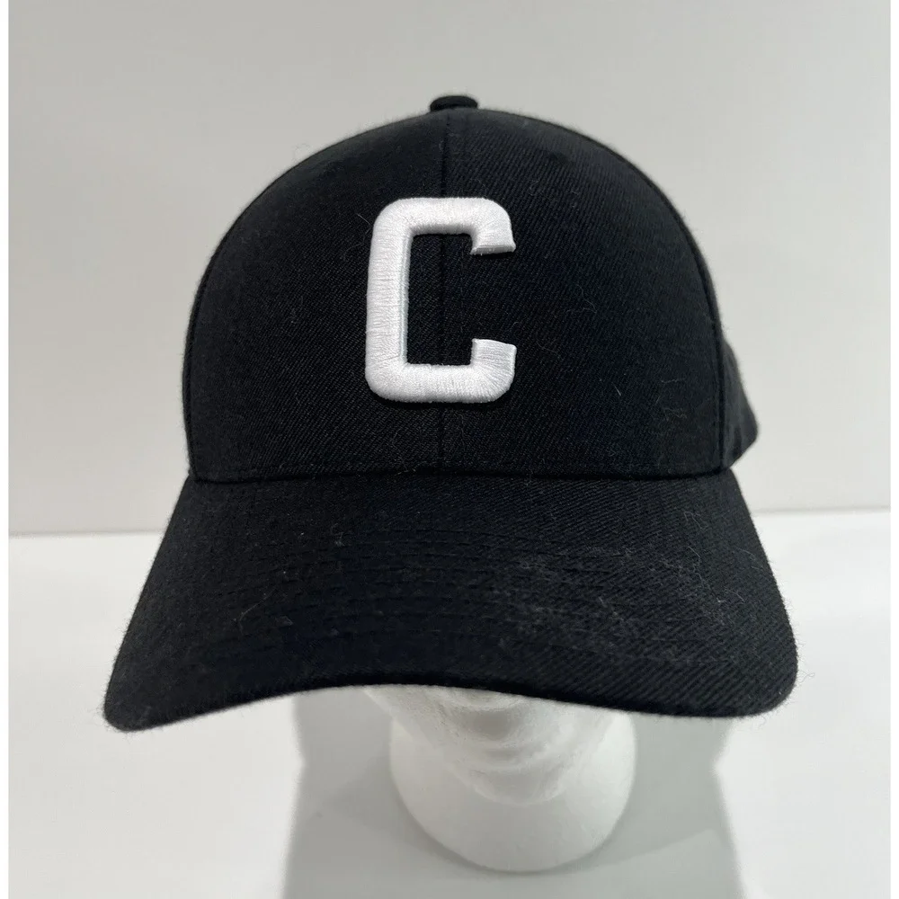 Cuts Snapback Hat Black One Size Adjustable Patch Breathable 6 Panel Casual‎